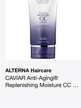 ALTERNA CAVIAR Anti-Aging Replenishing Moisture CC Cream - Purple